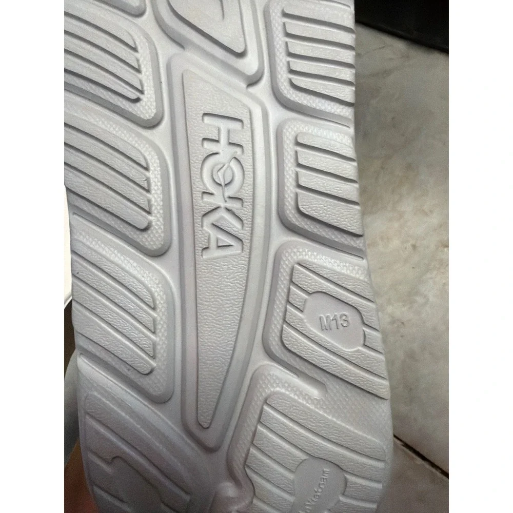 Hoka Ora Recovery 3 Slides Alabaster Stardust Men Size 13 Sandals NWT